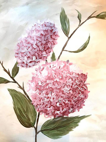 Hydrangea Painting